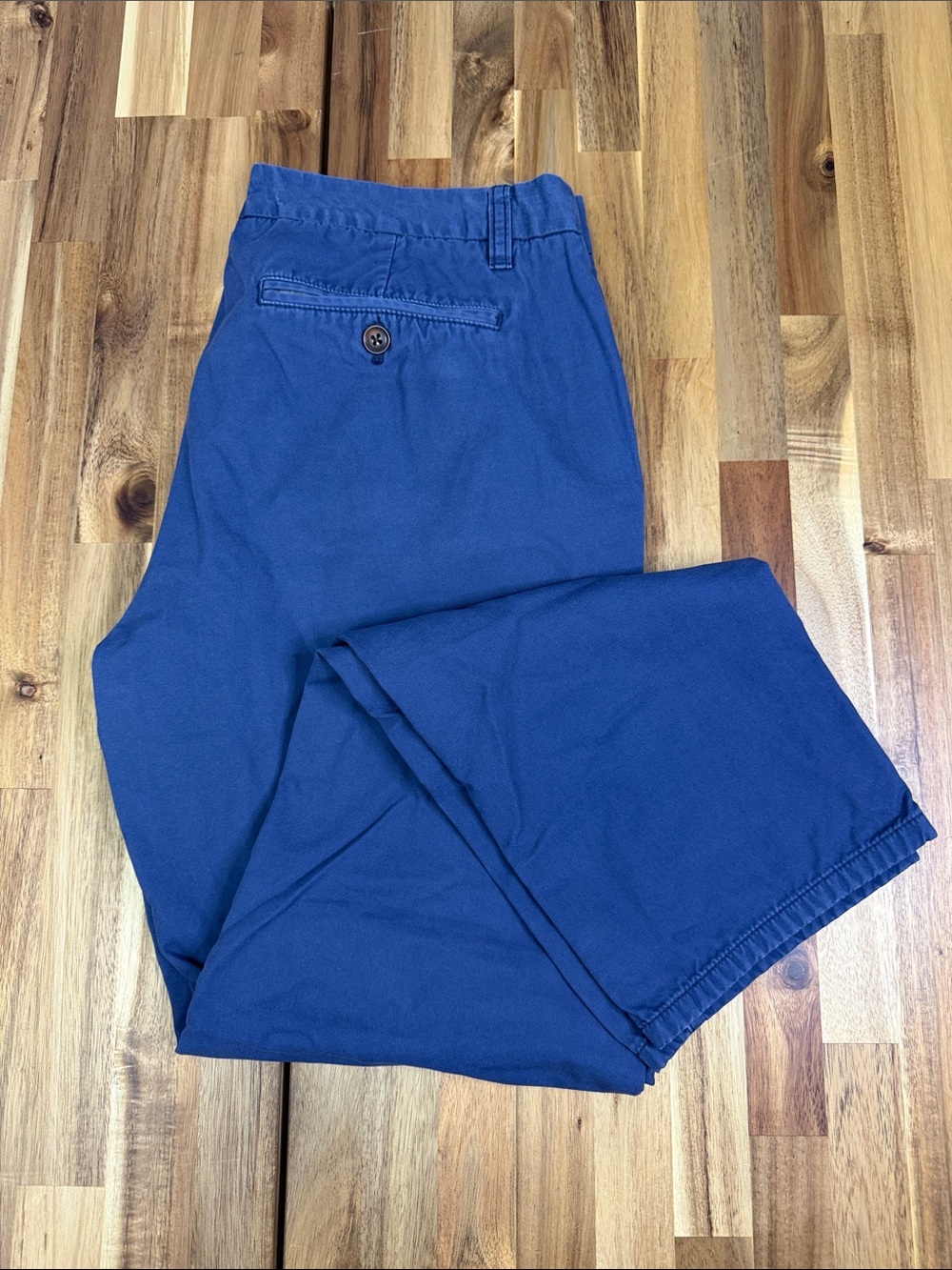 Bonobos Lined Blue Khaki Pants